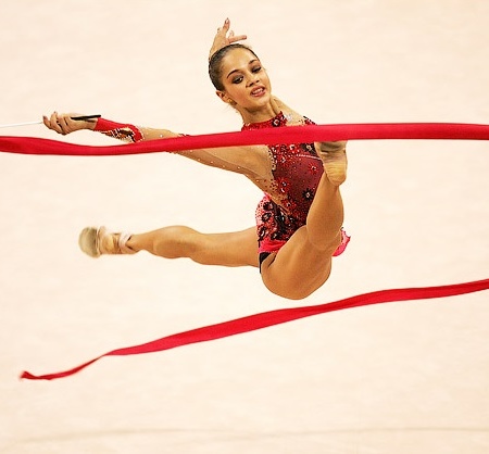 Ирина Чащина художественная гимнастка